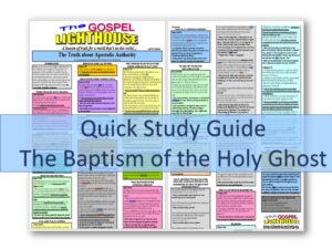 Baptism of the Holy Ghost