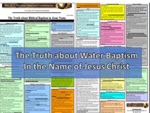 Water Baptism